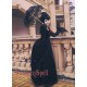 Surface Spell Gothic Dusk Mansion Velveteen Bustle Skirt(Full Payment Without Shipping)